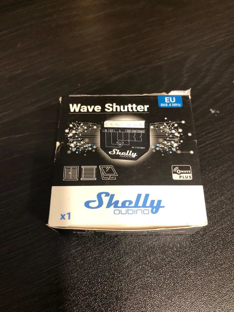 Shelly Qubino Wave Shutter EU 868.4 MHz