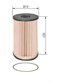 Filtro Diesel Bosch