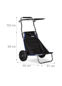 Carrito de playa plegable Relaxdays