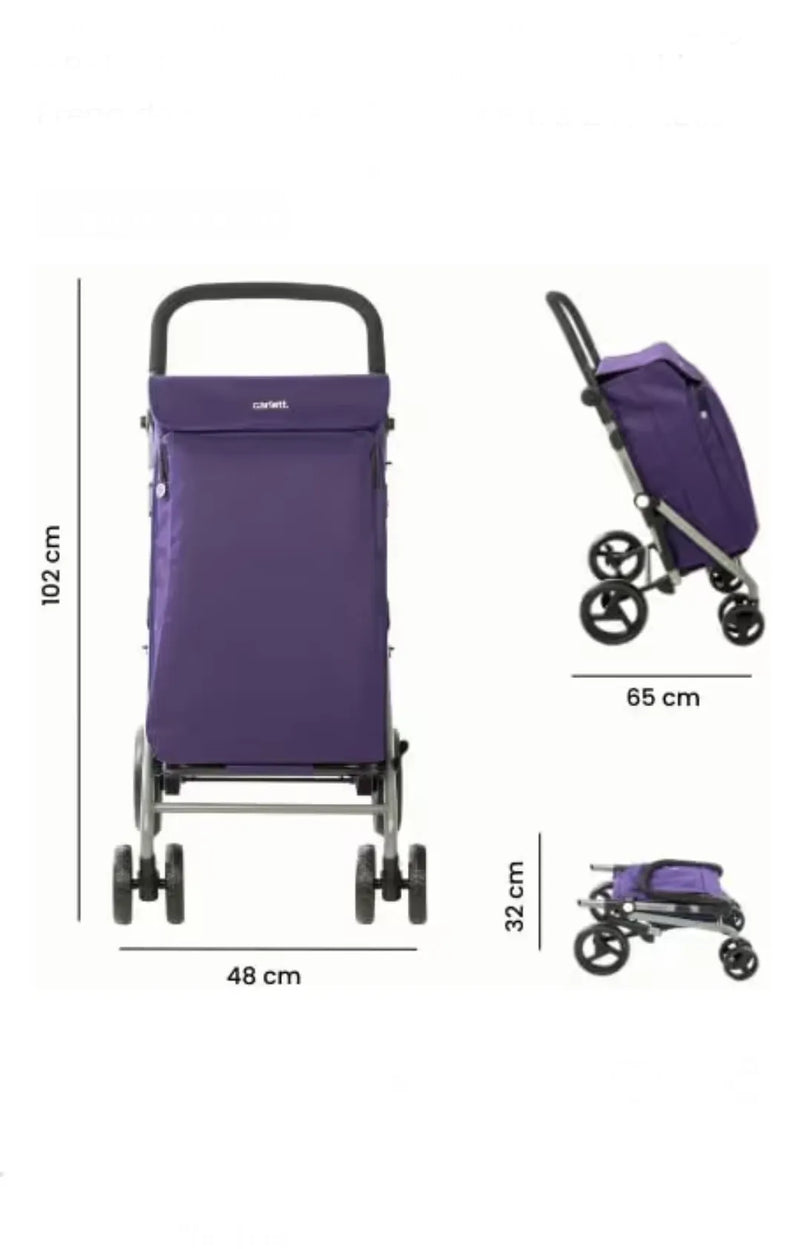 Carro de Compra 4 Ruedas - CARLETT