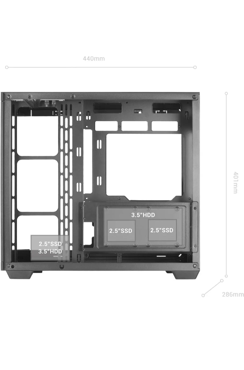 Caja gaming ATX - Mars Gaming