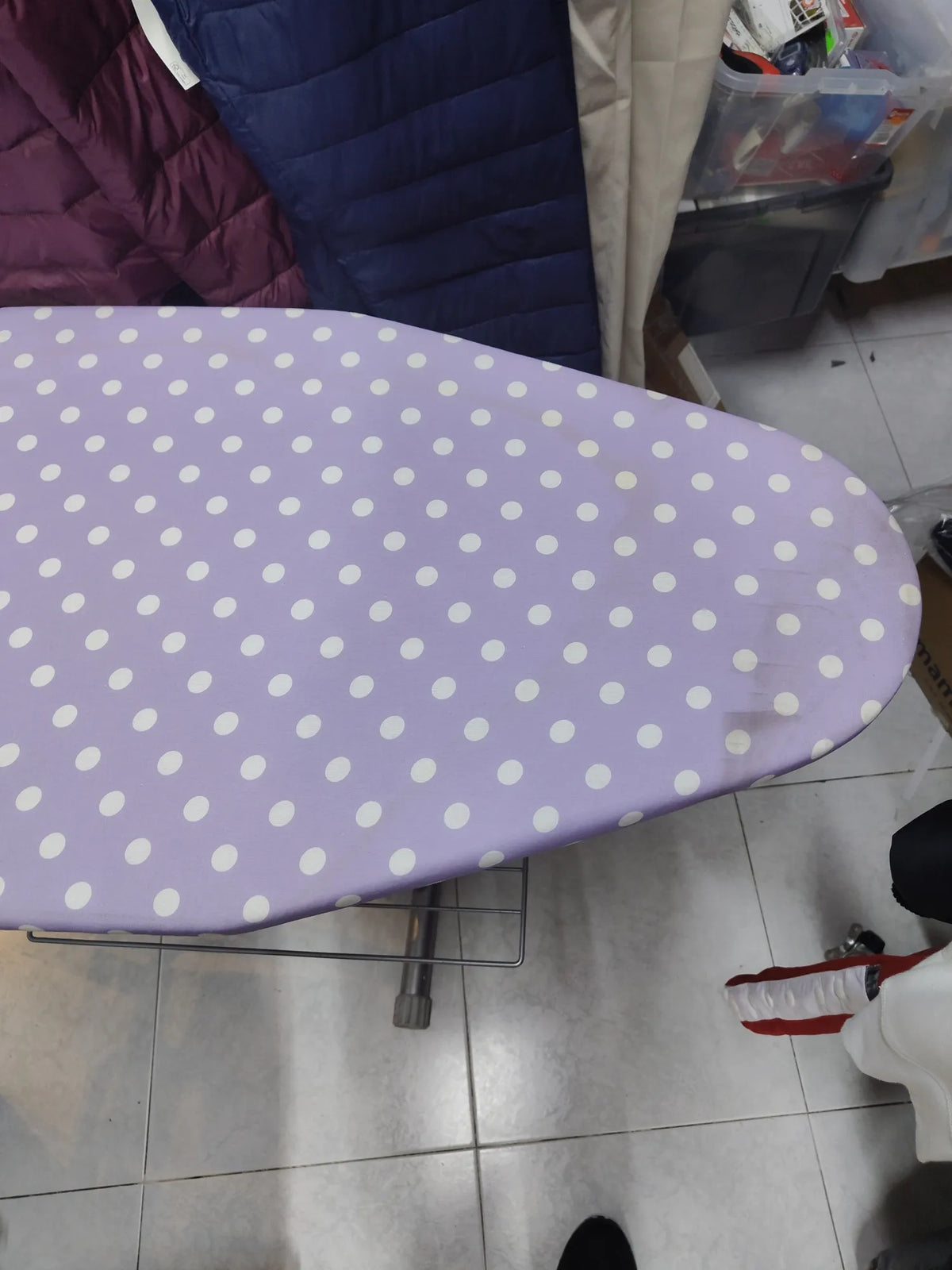 Tabla de planchar completa