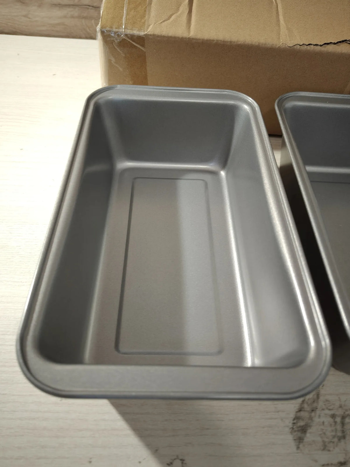 Molde antiadherente para pan de acero al carbono