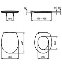 Tapa de inodoro - Ideal Standard