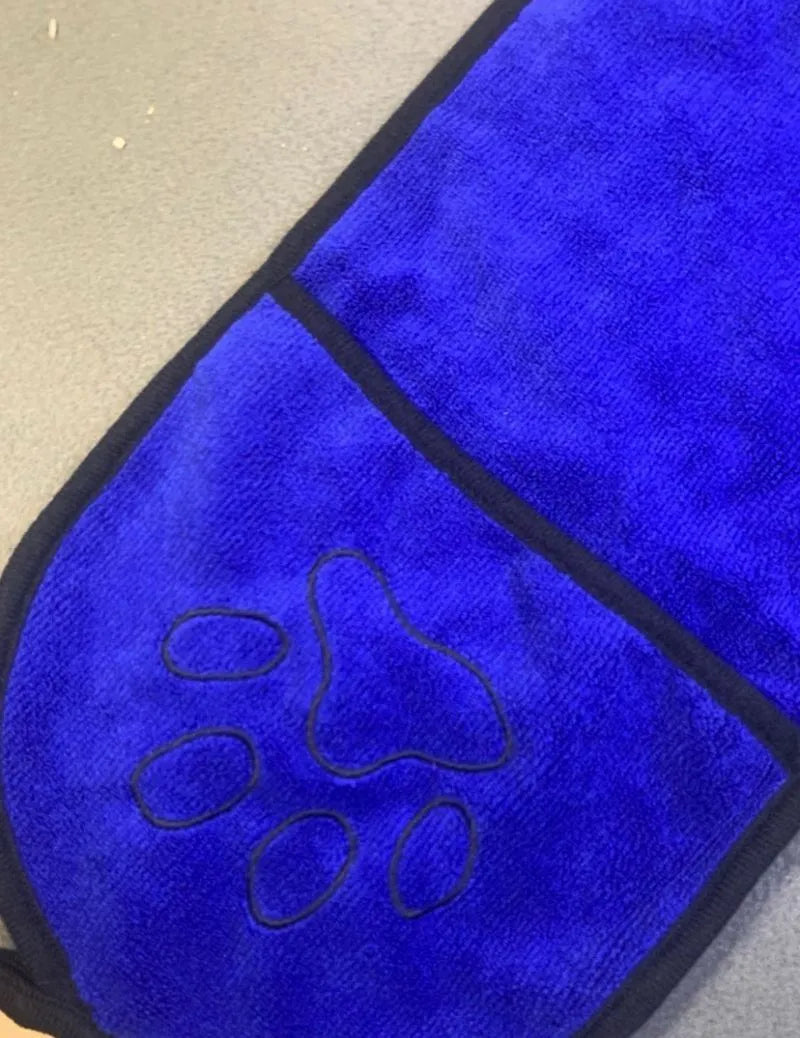 Pet Towel Blue NALCY FRQZ