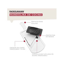 Mandolina de Cocina - Fackelmann