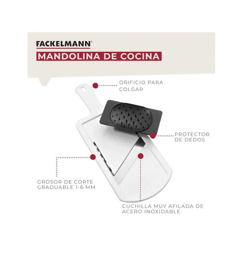 Mandolina de Cocina - Fackelmann
