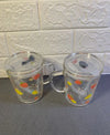 Relaxdays Set de 2 Vasos Infantiles