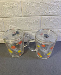 Relaxdays Set de 2 Vasos Infantiles