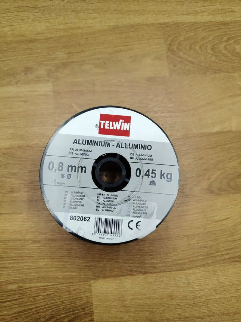 Bobina de hilo aluminio Ø 0,8 (0,45 kg)