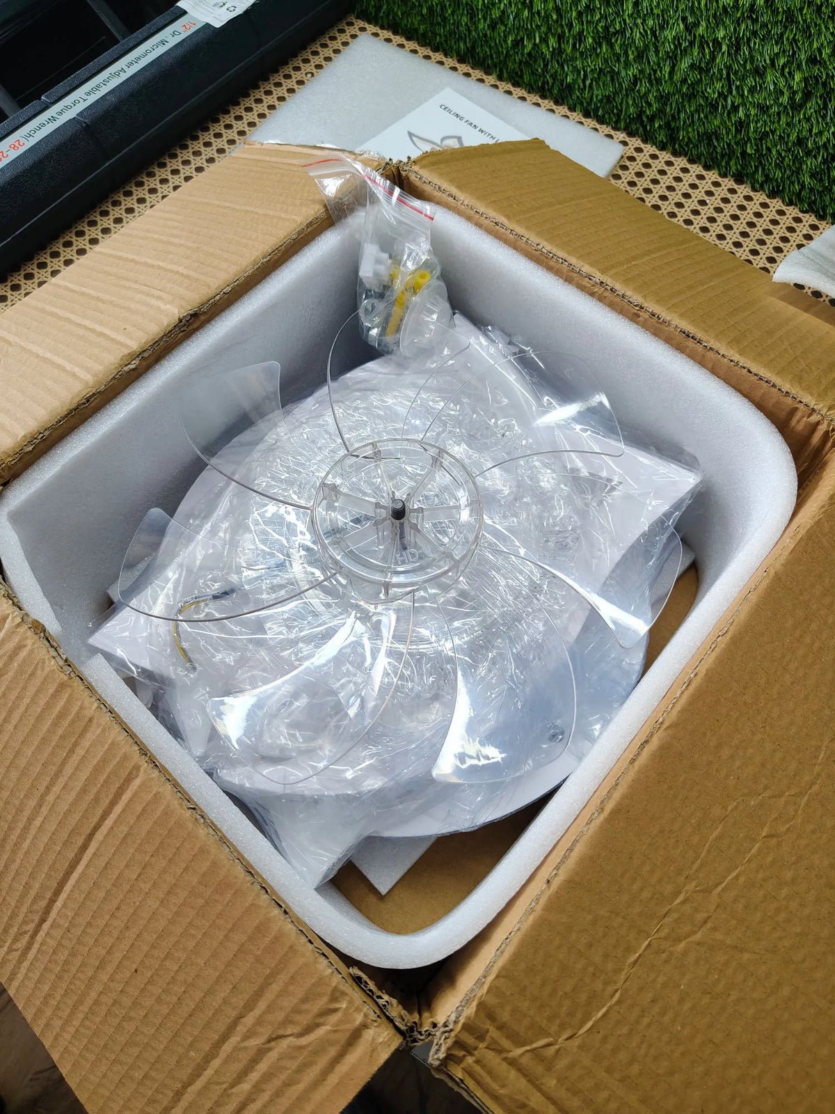 Ventilador de techo LED