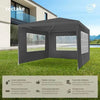 Carpa con paredes apta a intemperie