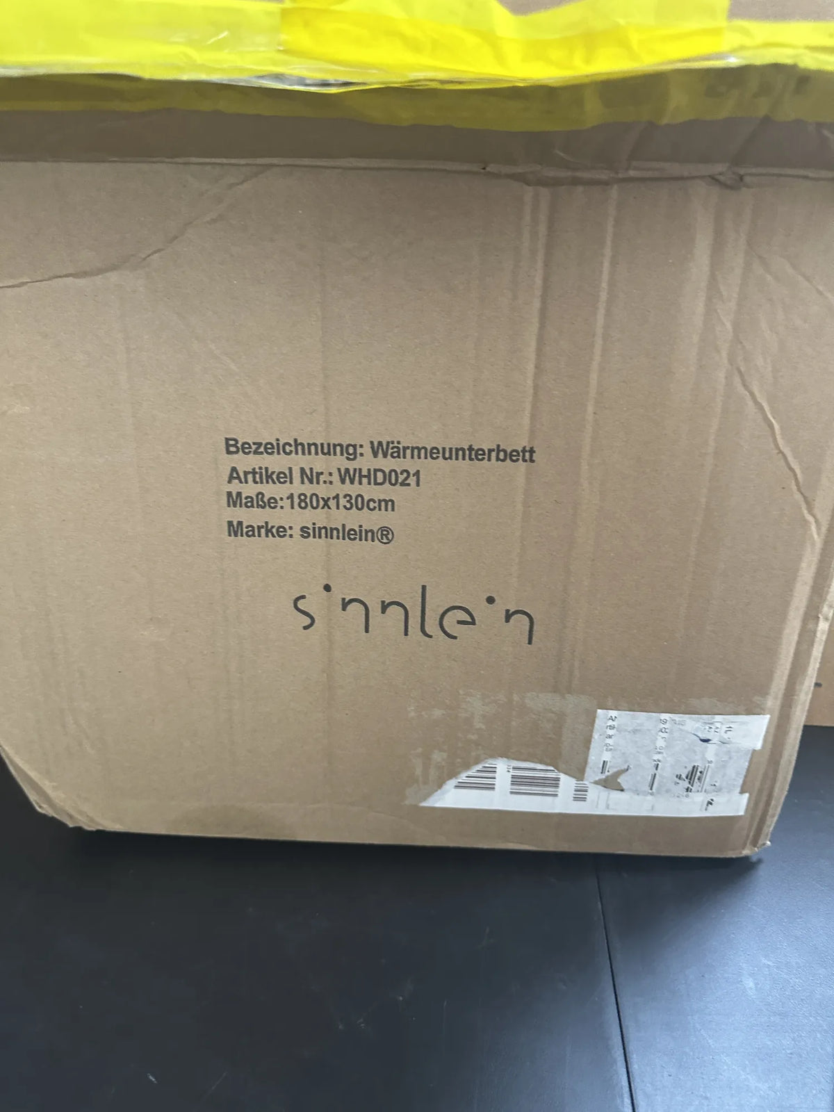 Manta eléctrica sinnlein