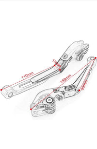 Palanca de freno y embrague ajustable Suzuki gsf