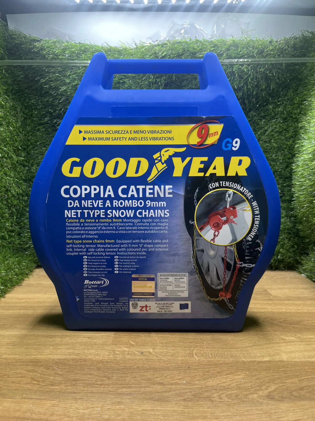 Cadenas de nieve 9 mm para coches Goodyear