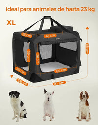 Transportín para gatos y perros plegable