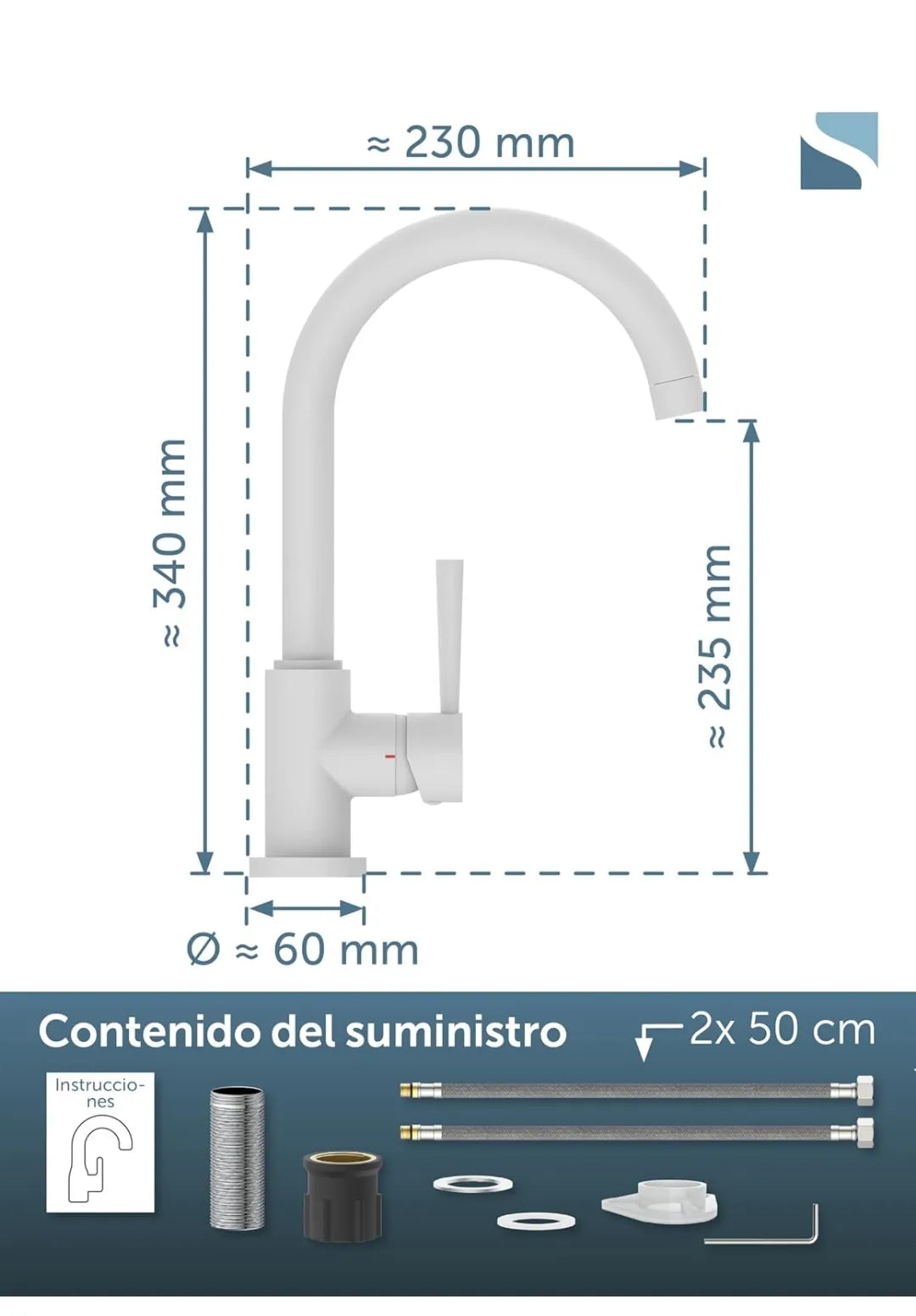 Grifo de cocina - SCHÜTTE