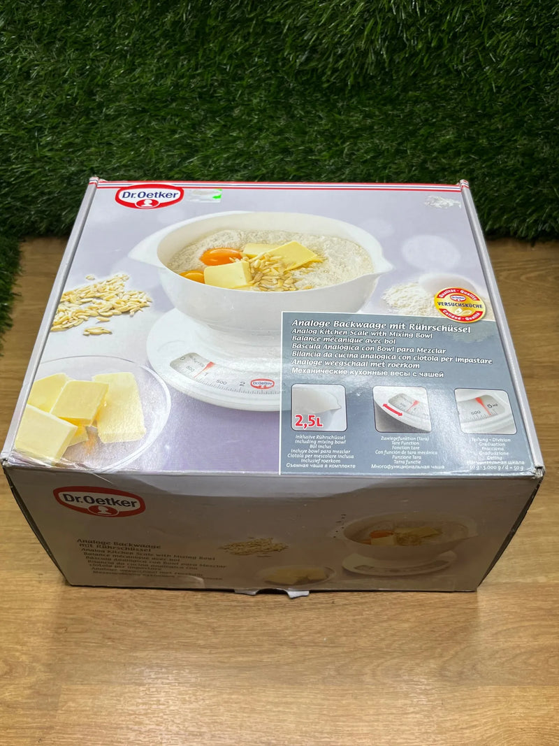 Balanza de cocina analógica Dr. Oetker