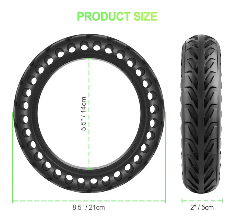 Ruedas Macizas para Patinete Electrico 8.5 Pulgadas