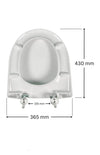 Asiento de descenso progresivo con tapa thermodur - ASIENTO JACOB DELAFON