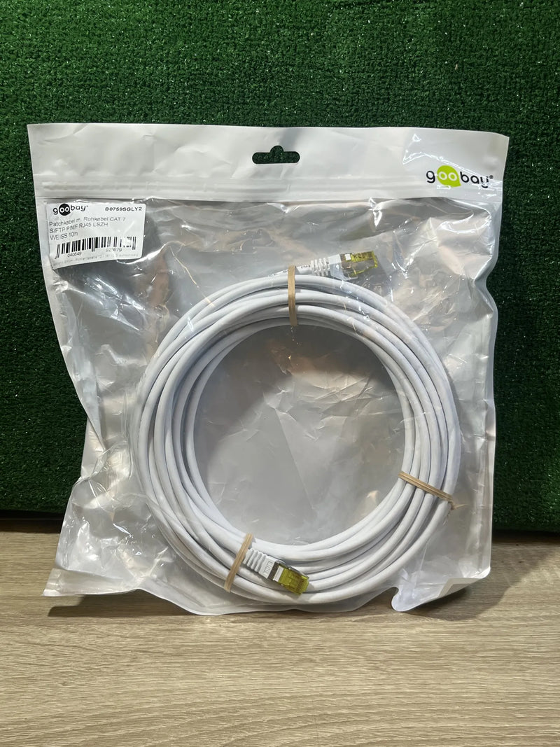 Cable de conexión RJ45 con cable raw CAT 7