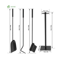 Juego de utensilios para chimenea