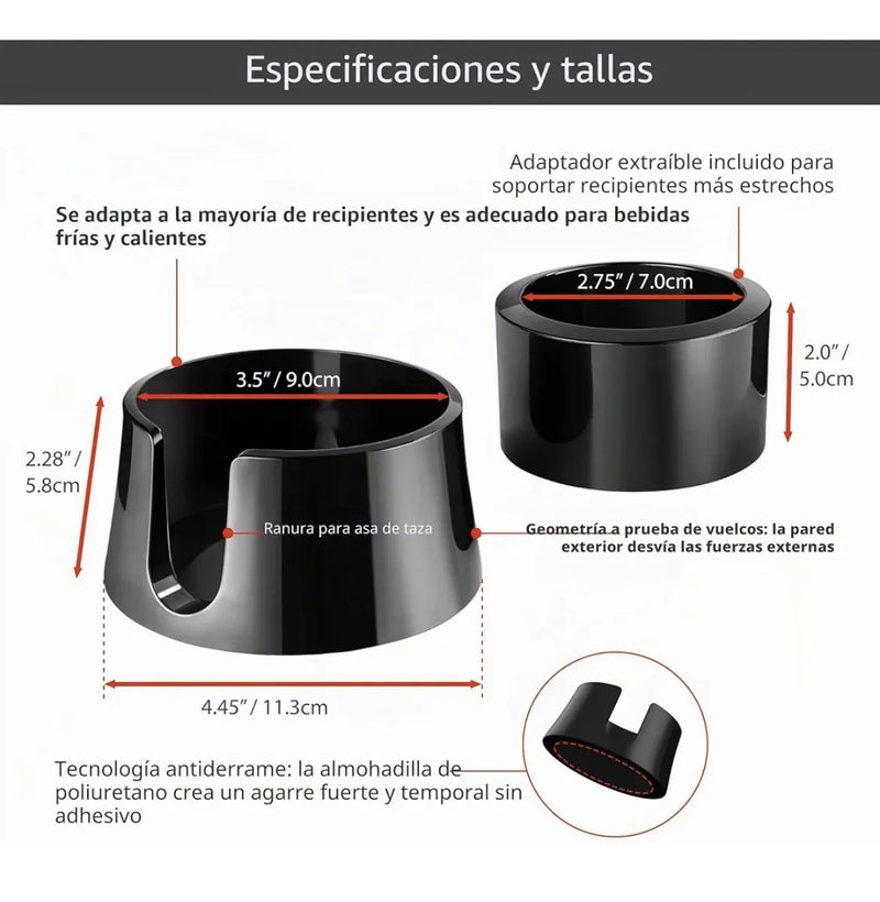 El Posavasos de Bebidas Antiderrame TableCoaster