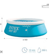 Piscina hinchable redonda para 2 personas - intex