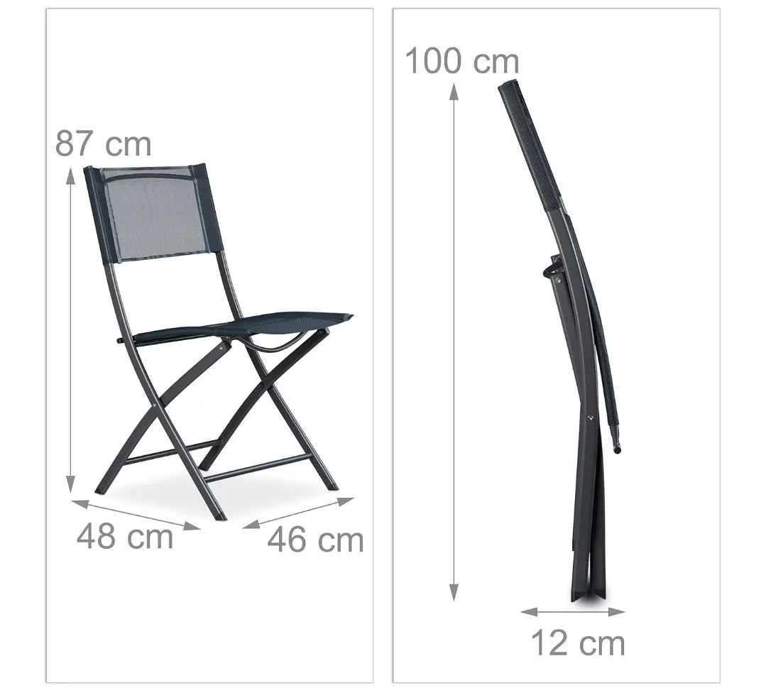 Silla Plegable - Relaxdays