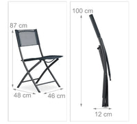 Silla Plegable - Relaxdays