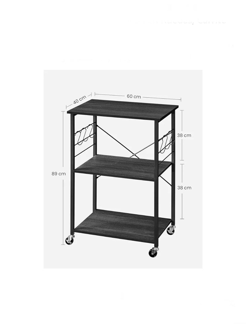 Estantería de Cocina con Ruedas