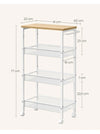 Carro Estrecho de Cocina VASAGLE