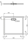 Bandeja rectangular - Ideal Standard