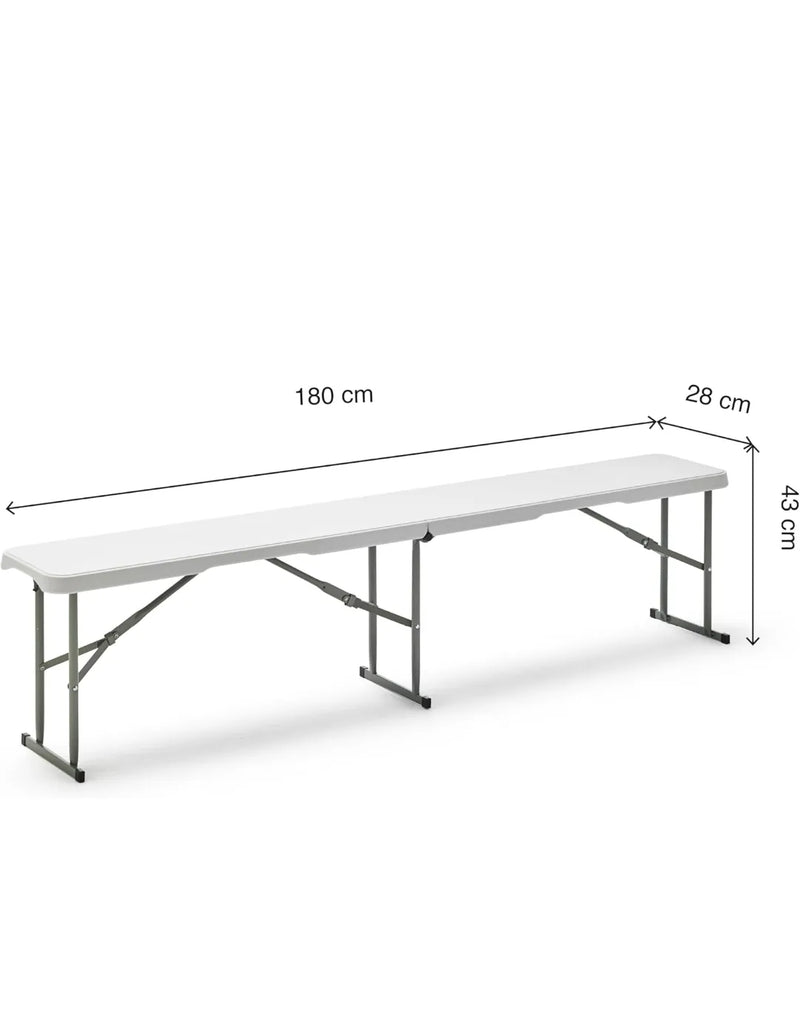 Pack de 2 bancos 180cm - KG KITGARDEN