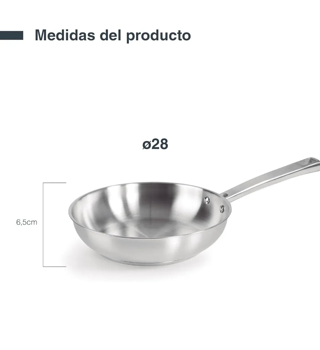 Sartén foodie sin Antiadherente - lacor