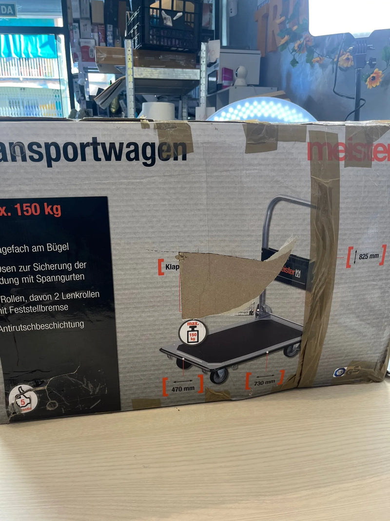 Carrito transportador plegable Meister