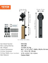 Kit de Herrajes para Puertas Corredizas  - VEVOR