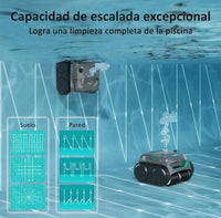 Robot de piscina sin cable con cámara - Wybot