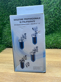 Dosificador de polifosfatos giratorio con bypass WK