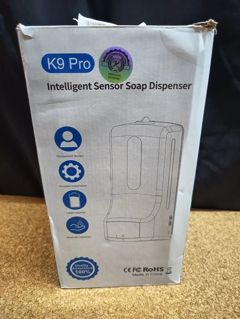 Termómetro de pared con dispensador