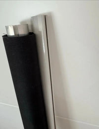Estor Enrollable Negro, 150x180cm