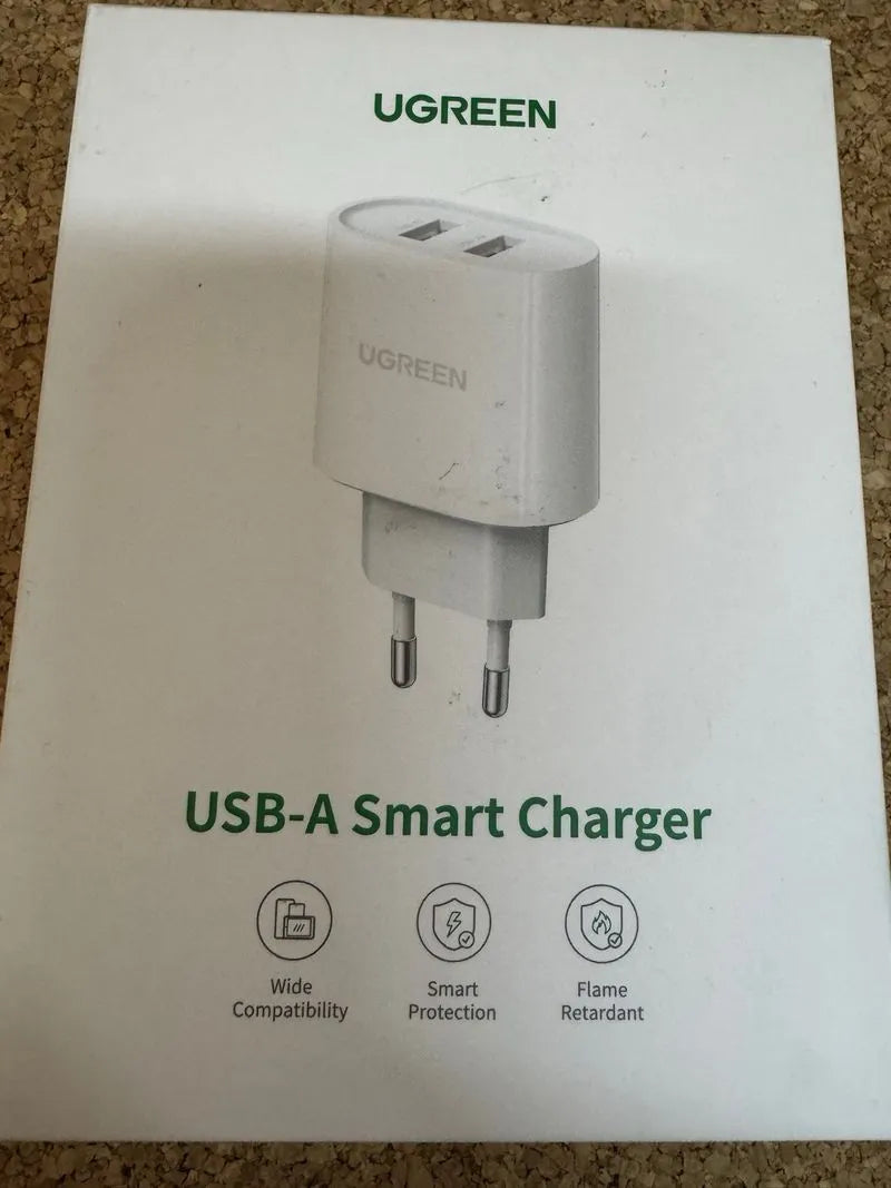 Cargador de Pared con Doble USB