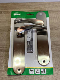 Juego de Manillas de Acero para Puertas Amig