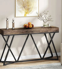 Mesa consola base metal