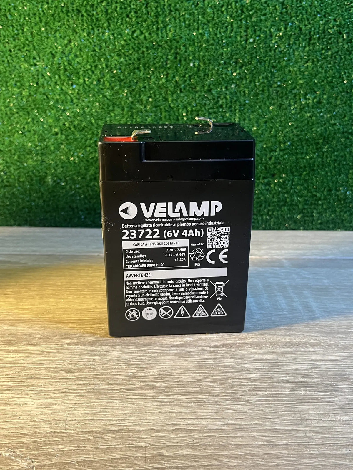Batería Recargable Plomo Velamp