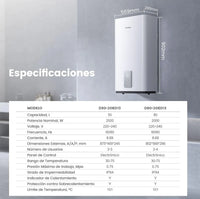 Calentador eléctrico de pared - comfee