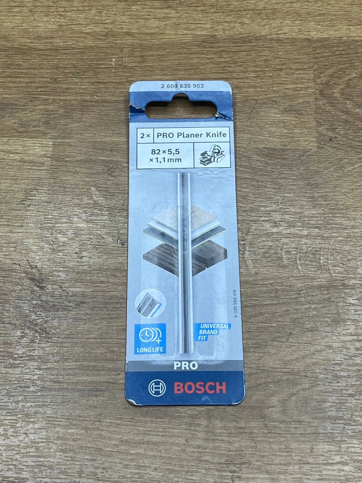 2x Cuchilla para cepillo PRO Bosch