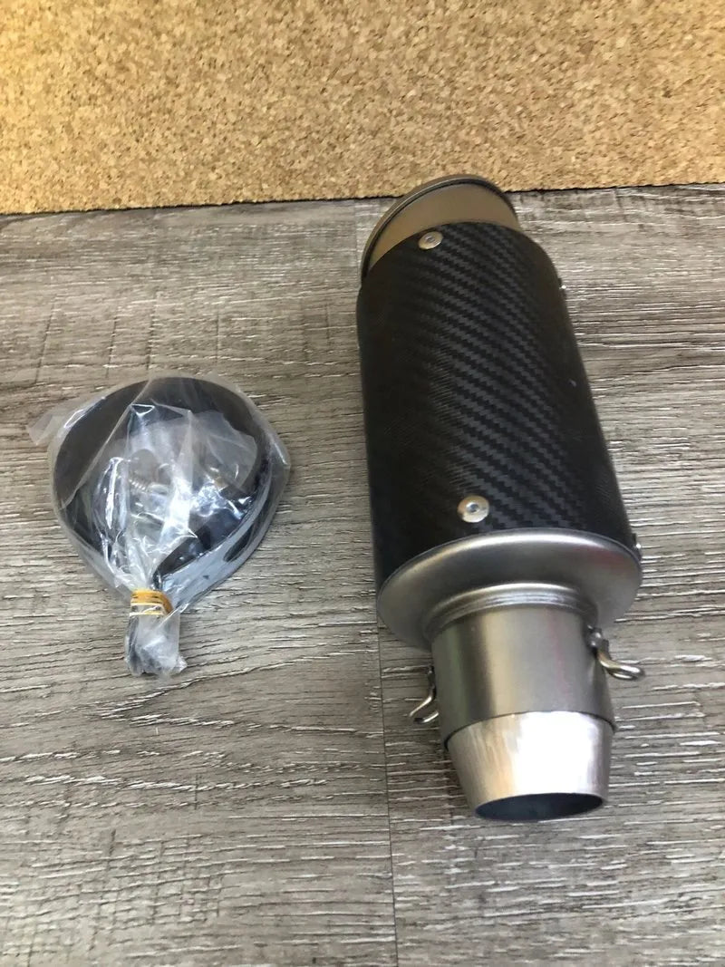 Silenciador Escape Moto Qiilu 51mm