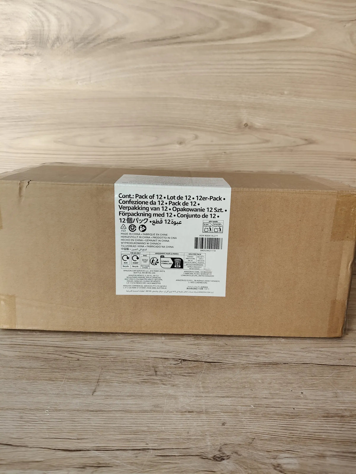 Caja organizadora de zapatos - AMAZON BASICS