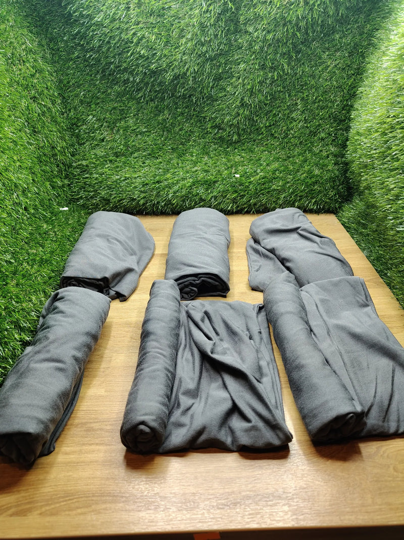 Pack 6 fundas sillas Gris Oscuro